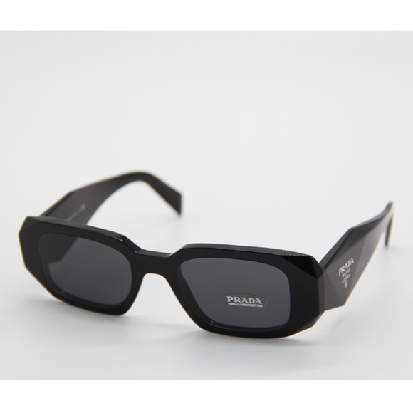 NEW PRADA PR 17WS 1AB5S0 SUNGLASSES PRADA PR17WS BLACK PRADA PR 17WS 1AB5S0 - Picture 6 of 14